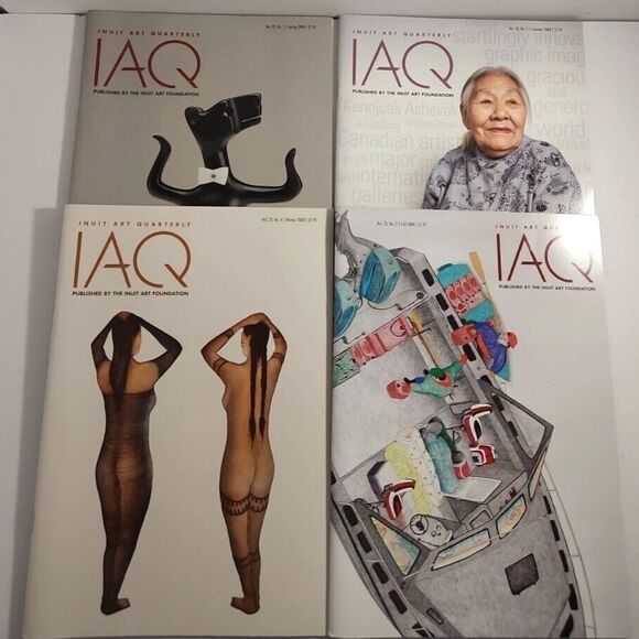 Inuit Art Quarterly (IAQ) – 2008, 4 Issues – Indigenous Canada Art Magazine - Picture 1 of 13